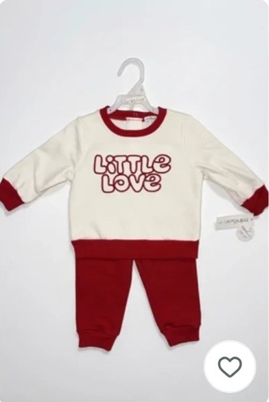 Amazon Little Love sweat set